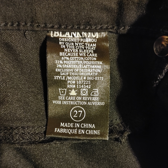 New BlankNYC black skirt with side stripe sz 4(27) - Picture 11 of 15